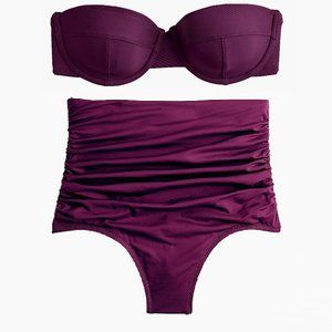 J. Crew Bikini Set, 34B top L bottoms
